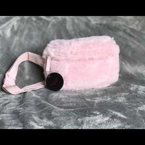 Baby Pink Fur Fanny Pack